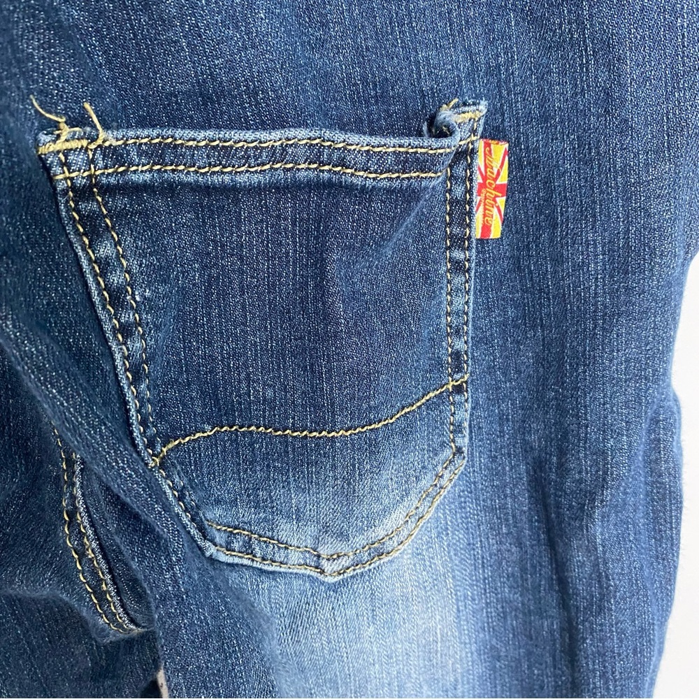 Machine Distressed Ripped Overalls 26 Nouvelle Mode - Picture 7 of 13
